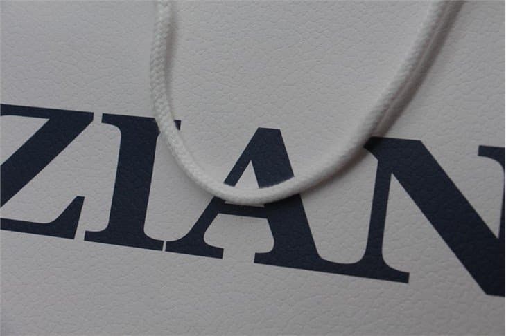 Recycled newsprint paper bag