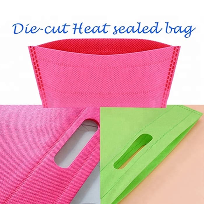 Glossy laminated non-woven U-cut bag