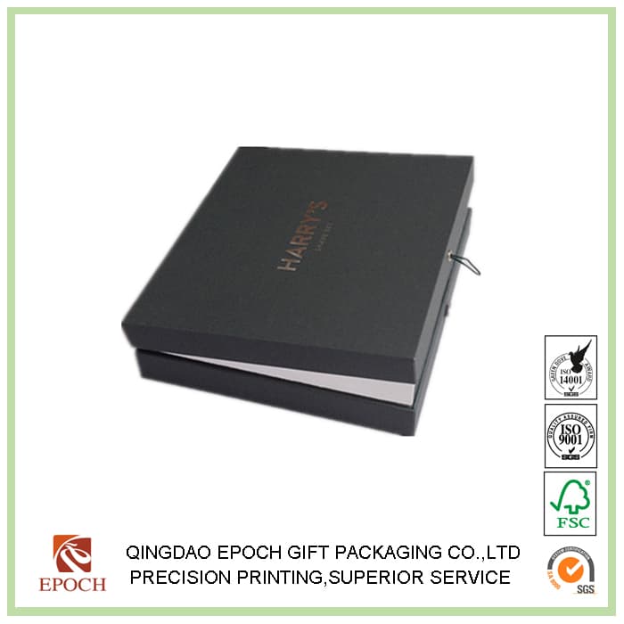 Cube pop-up magic box with all four sides open